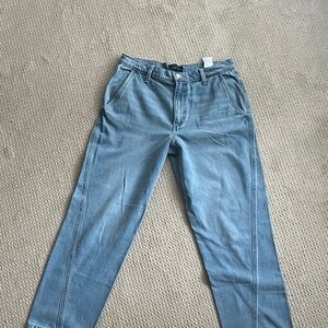 Banana Republic Factory, high-rise, slim barrel, Jean women’s size 29.